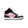 Nike Court Borought Mid 2 Ps Bianco Rosa - Sneakers Bambina