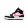 Nike Court Borought Mid 2 Ps Bianco Rosa - Sneakers Bambina