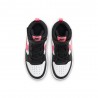 Nike Court Borought Mid 2 Ps Bianco Rosa - Sneakers Bambina