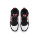 Nike Court Borought Mid 2 Ps Bianco Rosa - Sneakers Bambina