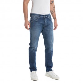 Replay Jeans Wilby L32 Blu Medio Uomo