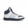 ADIDAS Hoops Mid 3.0 Gs Bianco Blu - Sneakers Bambino