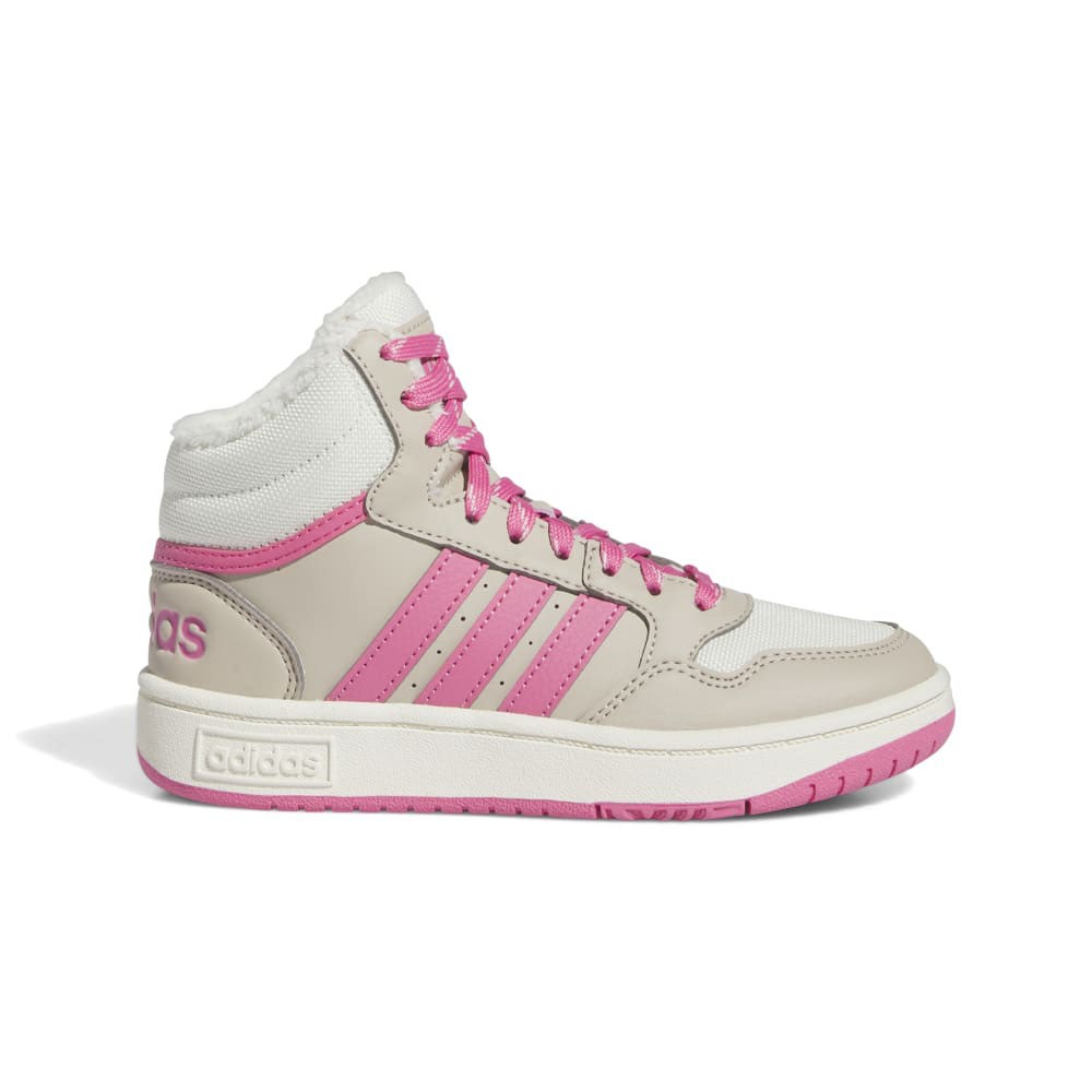 Image of ADIDAS Hoops Mid 3.0 GS Beige Rosa - Sneakers Bambina EUR 35.5 / UK 3