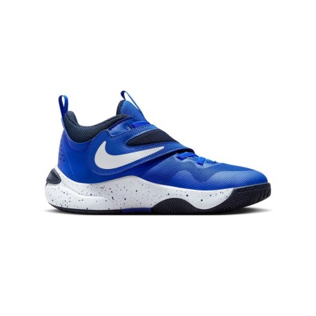 Nike Team Hustle D11 Gs Bianco Blu Scarpe Basket Bambino Acquista online su Sportland