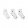 Nike Calze Quarter Tris Pack Jordan Bianco