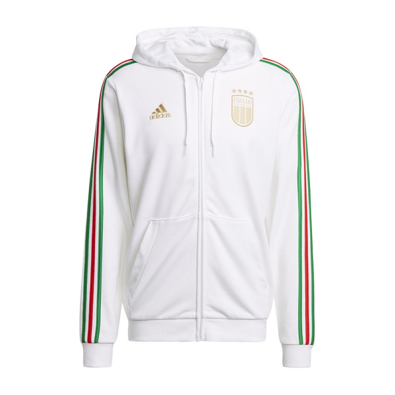 Adidas Felpa Calcio Italia Dna Bianco Multi Uomo - Acquista online su  Sportland