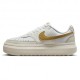 Nike Court Vision Alta Bianco Oro - Sneakers Donna