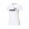 Puma T-Shirt Logo Bianco Donna