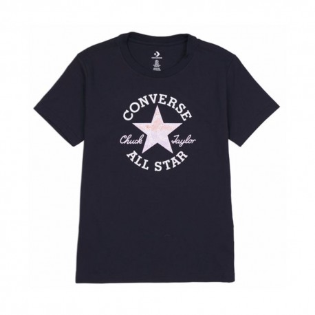 Converse T-Shirt Nero Donna