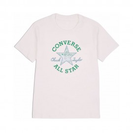 Converse T-Shirt Bianco Egret Donna