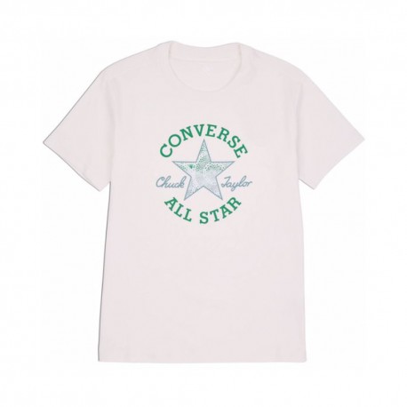 Converse T-Shirt Bianco Egret Donna