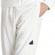 ADIDAS Pantalone Palestra Zone Bianco Uomo