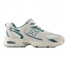 New Balance 530 Mesh Bianco Verde - Sneakers Uomo