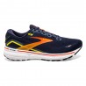 Brooks Ghost 15 Peacoat Rosso Giallo - Scarpe Running Uomo