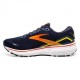 Brooks Ghost 15 Peacoat Rosso Giallo - Scarpe Running Uomo