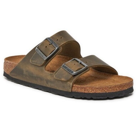 Birkenstock Arizona Oiled Confort Verde Sandali Unisex Acquista online su Sportland