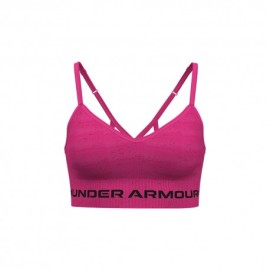 Under Armour Reggiseno Sportivo Seamless Supporto Leggero Fuxia Donna