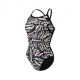 Arena Costume Intero Piscina Butterflies Nero Multi Donna