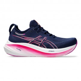 Asics Gel Nimbus 26 Blue Expanse Bold Magenta - Scarpe Running Donna