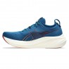 Asics Gel Nimbus 26 Rich Navy Faded Arancio - Scarpe Running Uomo