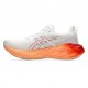 Asics Novablast 4 Bianco Moonrock - Scarpe Running Uomo