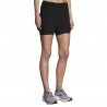 Brooks Short Trail Running Chaser 5" 2IN1 Nero Donna