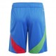 ADIDAS Pantaloncini Calcio Italia Away Euro 24 Azzurro Bianco Bambino