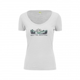 Karpos T-Shirt Trekking Ambretta Bianco Donna