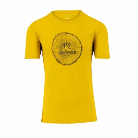 Karpos T-Shirt Trekking Anemone Evo Giallo Uomo