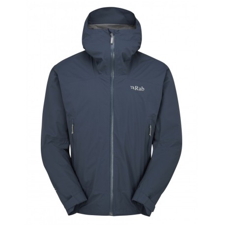 Rab Giacca Trekking Downpour Blu Uomo