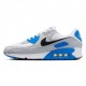 Nike Air Max 90 Mesh Bianco Nero Blu - Sneakers Uomo