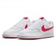 Nike Court Vision Low Next Nature Bianco Rosso - Sneakers Uomo