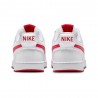 Nike Court Vision Low Next Nature Bianco Rosso - Sneakers Uomo