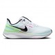 Nike Structure 25 Bianco Nero-Glacier Blue - Scarpe Running Donna