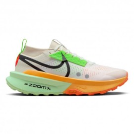 Nike Zegama Trail 2 Summit Bianco Nero Arancio - Scarpe Trail Running Uomo