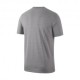 Nike Jordan T-Shirt Big Logo Grigio Uomo