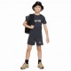 Nike Air T-Shirt Logo Antracite Bambino