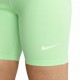 Nike Shorts Bikers Verde Donna