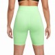 Nike Shorts Bikers Verde Donna