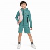 Nike Felpa Con Cerniera Tech Fleece Verde Bambino