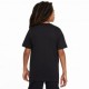 Nike T-Shirt Logo Fantasia Nero Bambino