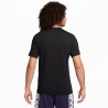 Nike T-Shirt Basket Nero Uomo