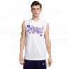 Nike Canotta Basket Bianco Uomo