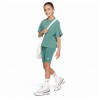 Nike Shorts Bikers Verde Bambina