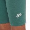 Nike Shorts Bikers Verde Bambina