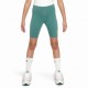 Nike Shorts Bikers Verde Bambina