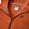 Nike Felpa Con Cerniera Tech Fleece Arancione Donna