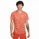 Nike Polo Tennis Court Victory Dri-FIT Rosso Arancione Uomo