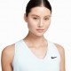 Nike Canotta Tennis Victory Azzurro Donna