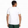 Nike Maglia Tennis Court Scritta Bianco Uomo